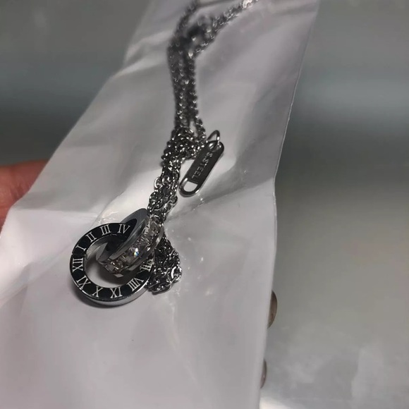 Dainty Numerals  Fashion Buckle Designer Casual Chic Necklace Basic Layered - Picture 13 of 16